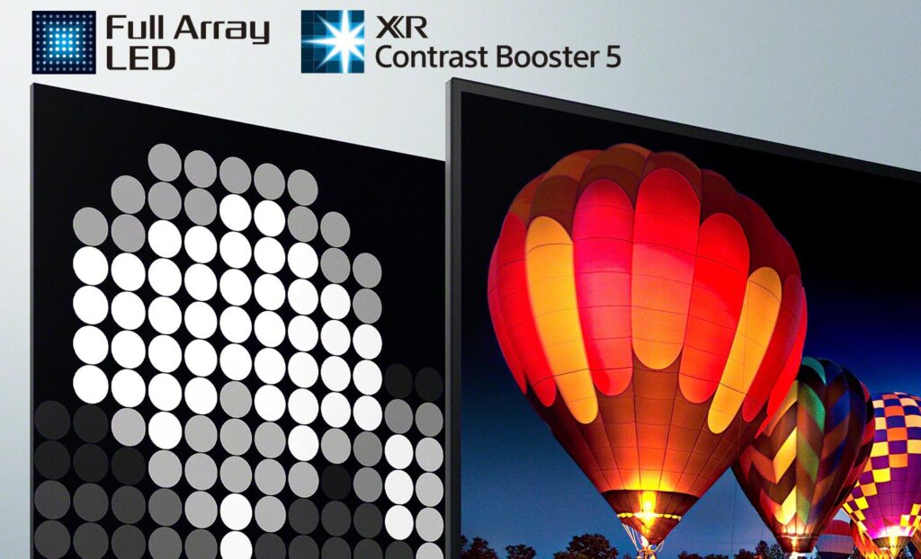 تکنولوژی تلویزیون سونیXR-Contrast-Booster-Sony-X9000J